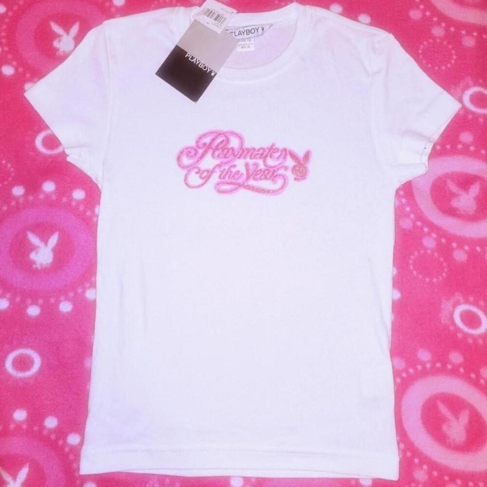 SOLD!!!!!- BRAND NEW Rare Playboy Bunny Playmate Of The Year T Shirt